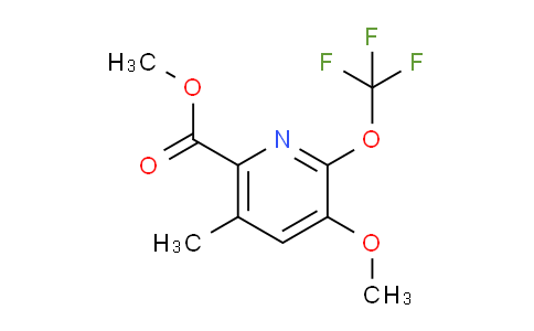 Methyl 3-methoxy-5-methyl-2-(trifluoromethoxy)pyridine-6-carboxylate