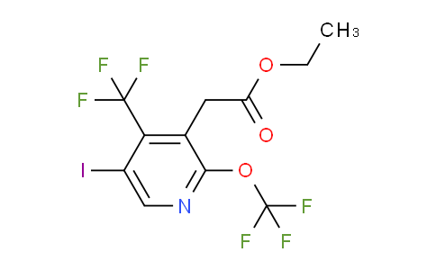 AM152877 | 1804352-16-6 | Ethyl 5-iodo-2-(trifluoromethoxy)-4-(trifluoromethyl)pyridine-3-acetate
