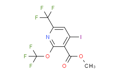 AM152878 | 1806031-82-2 | Methyl 4-iodo-2-(trifluoromethoxy)-6-(trifluoromethyl)pyridine-3-carboxylate