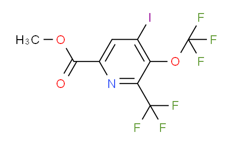 AM152880 | 1806188-88-4 | Methyl 4-iodo-3-(trifluoromethoxy)-2-(trifluoromethyl)pyridine-6-carboxylate