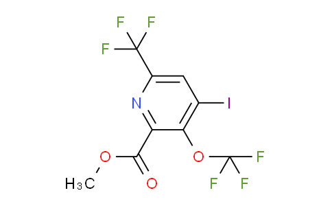 AM152881 | 1805076-22-5 | Methyl 4-iodo-3-(trifluoromethoxy)-6-(trifluoromethyl)pyridine-2-carboxylate
