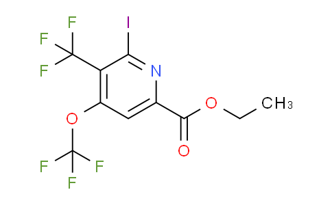 AM152890 | 1806189-02-5 | Ethyl 2-iodo-4-(trifluoromethoxy)-3-(trifluoromethyl)pyridine-6-carboxylate