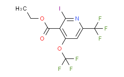 AM152892 | 1804803-07-3 | Ethyl 2-iodo-4-(trifluoromethoxy)-6-(trifluoromethyl)pyridine-3-carboxylate