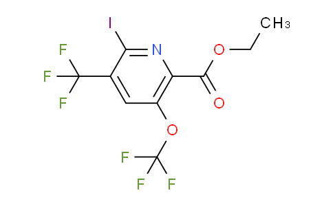 AM152893 | 1806189-07-0 | Ethyl 2-iodo-5-(trifluoromethoxy)-3-(trifluoromethyl)pyridine-6-carboxylate