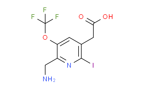 AM152894 | 1806136-61-7 | 2-(Aminomethyl)-6-iodo-3-(trifluoromethoxy)pyridine-5-acetic acid