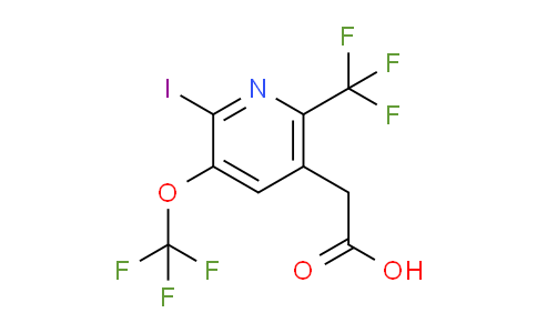 AM152897 | 1805214-26-9 | 2-Iodo-3-(trifluoromethoxy)-6-(trifluoromethyl)pyridine-5-acetic acid