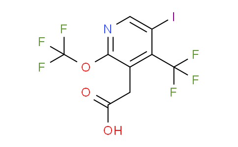 AM152898 | 1804803-51-7 | 5-Iodo-2-(trifluoromethoxy)-4-(trifluoromethyl)pyridine-3-acetic acid