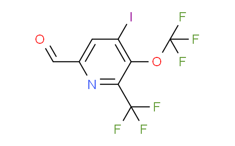AM152901 | 1804802-32-1 | 4-Iodo-3-(trifluoromethoxy)-2-(trifluoromethyl)pyridine-6-carboxaldehyde