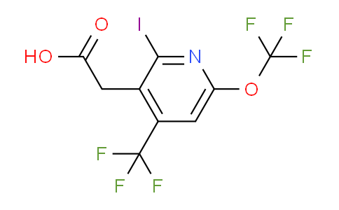 AM152904 | 1805101-93-2 | 2-Iodo-6-(trifluoromethoxy)-4-(trifluoromethyl)pyridine-3-acetic acid