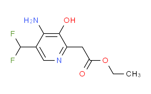 AM15291 | 1806794-53-5 | Ethyl 4-amino-5-(difluoromethyl)-3-hydroxypyridine-2-acetate