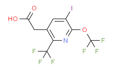 AM152911 | 1804632-17-4 | 3-Iodo-2-(trifluoromethoxy)-6-(trifluoromethyl)pyridine-5-acetic acid