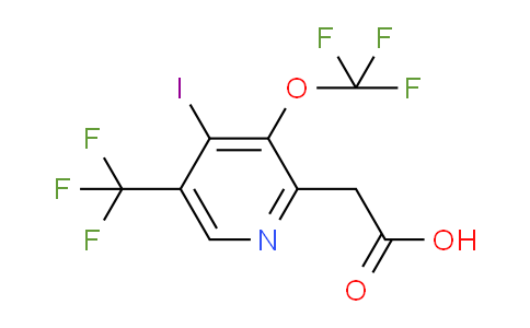 AM152920 | 1804803-46-0 | 4-Iodo-3-(trifluoromethoxy)-5-(trifluoromethyl)pyridine-2-acetic acid