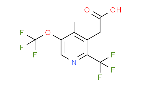 AM152921 | 1806183-72-1 | 4-Iodo-5-(trifluoromethoxy)-2-(trifluoromethyl)pyridine-3-acetic acid