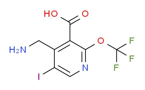 4-(Aminomethyl)-5-iodo-2-(trifluoromethoxy)pyridine-3-carboxylic acid