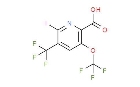 AM152924 | 1805075-58-4 | 2-Iodo-5-(trifluoromethoxy)-3-(trifluoromethyl)pyridine-6-carboxylic acid