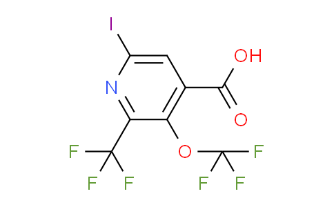 AM152927 | 1806188-18-0 | 6-Iodo-3-(trifluoromethoxy)-2-(trifluoromethyl)pyridine-4-carboxylic acid