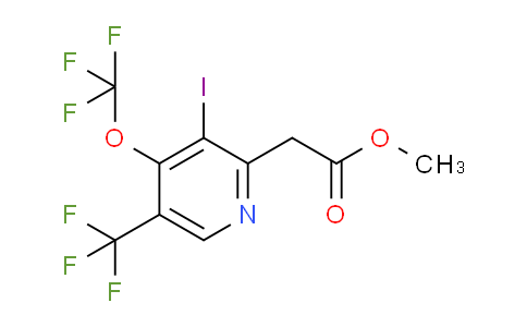 AM152933 | 1804355-66-5 | Methyl 3-iodo-4-(trifluoromethoxy)-5-(trifluoromethyl)pyridine-2-acetate