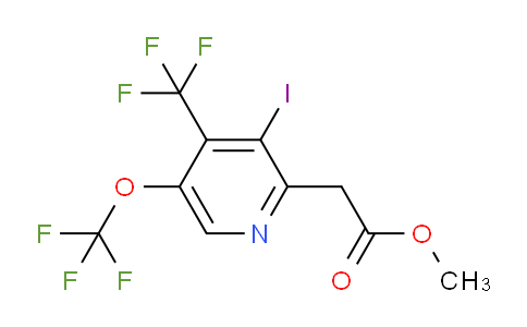 AM152936 | 1804763-69-6 | Methyl 3-iodo-5-(trifluoromethoxy)-4-(trifluoromethyl)pyridine-2-acetate