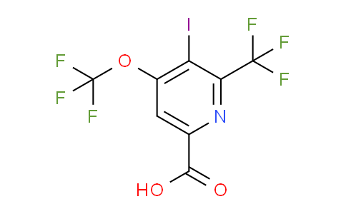 AM152941 | 1805075-65-3 | 3-Iodo-4-(trifluoromethoxy)-2-(trifluoromethyl)pyridine-6-carboxylic acid