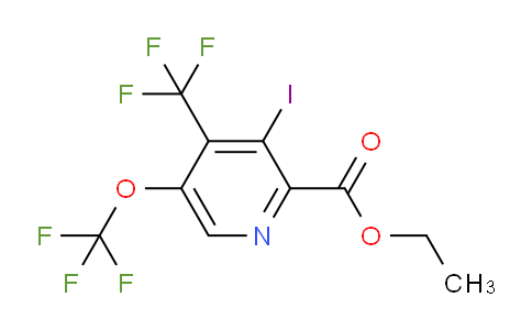 AM152954 | 1805214-17-8 | Ethyl 3-iodo-5-(trifluoromethoxy)-4-(trifluoromethyl)pyridine-2-carboxylate