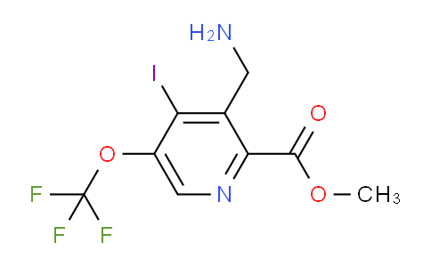 AM152955 | 1806178-92-6 | Methyl 3-(aminomethyl)-4-iodo-5-(trifluoromethoxy)pyridine-2-carboxylate