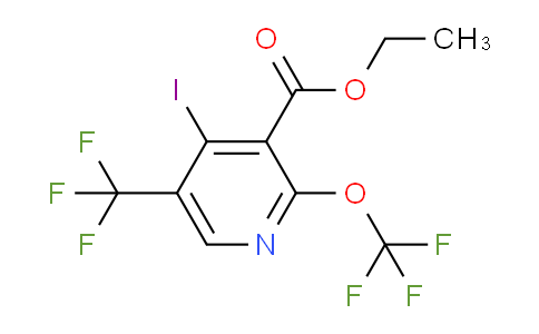 AM152960 | 1804842-80-5 | Ethyl 4-iodo-2-(trifluoromethoxy)-5-(trifluoromethyl)pyridine-3-carboxylate