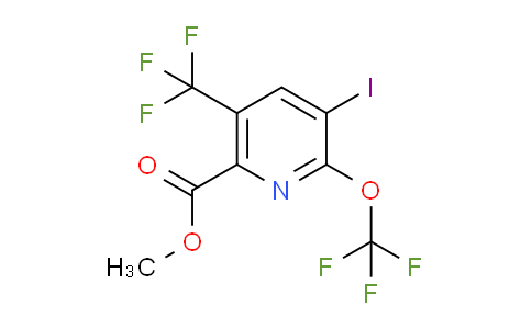 AM152961 | 1804913-67-4 | Methyl 3-iodo-2-(trifluoromethoxy)-5-(trifluoromethyl)pyridine-6-carboxylate