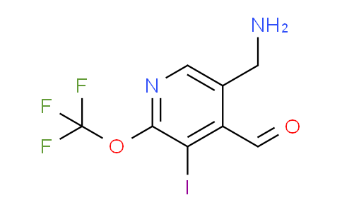 AM152970 | 1805966-30-6 | 5-(Aminomethyl)-3-iodo-2-(trifluoromethoxy)pyridine-4-carboxaldehyde
