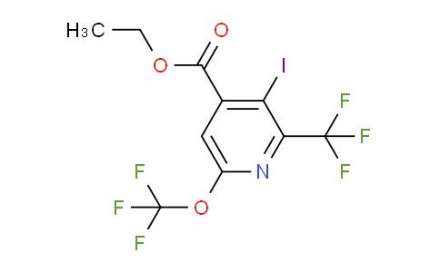 AM152974 | 1806182-81-9 | Ethyl 3-iodo-6-(trifluoromethoxy)-2-(trifluoromethyl)pyridine-4-carboxylate