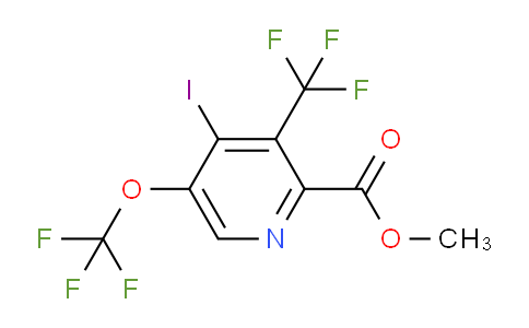 AM152978 | 1804768-04-4 | Methyl 4-iodo-5-(trifluoromethoxy)-3-(trifluoromethyl)pyridine-2-carboxylate