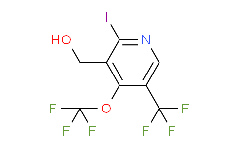 AM152985 | 1804435-81-1 | 2-Iodo-4-(trifluoromethoxy)-5-(trifluoromethyl)pyridine-3-methanol