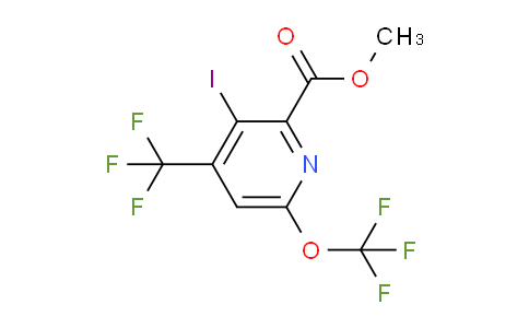 AM152986 | 1804802-94-5 | Methyl 3-iodo-6-(trifluoromethoxy)-4-(trifluoromethyl)pyridine-2-carboxylate