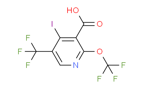AM152987 | 1806747-33-0 | 4-Iodo-2-(trifluoromethoxy)-5-(trifluoromethyl)pyridine-3-carboxylic acid