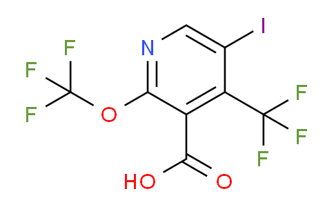 AM152994 | 1805075-96-0 | 5-Iodo-2-(trifluoromethoxy)-4-(trifluoromethyl)pyridine-3-carboxylic acid