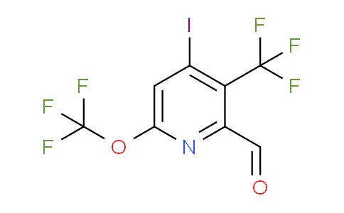 AM152998 | 1806749-80-3 | 4-Iodo-6-(trifluoromethoxy)-3-(trifluoromethyl)pyridine-2-carboxaldehyde