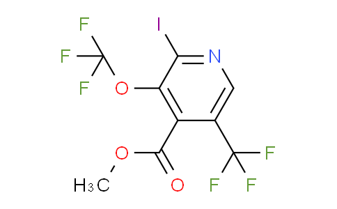 AM153000 | 1804436-58-5 | Methyl 2-iodo-3-(trifluoromethoxy)-5-(trifluoromethyl)pyridine-4-carboxylate