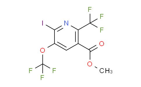 AM153003 | 1806188-44-2 | Methyl 2-iodo-3-(trifluoromethoxy)-6-(trifluoromethyl)pyridine-5-carboxylate