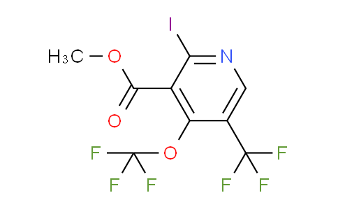 AM153006 | 1804840-90-1 | Methyl 2-iodo-4-(trifluoromethoxy)-5-(trifluoromethyl)pyridine-3-carboxylate