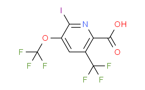 AM153007 | 1805075-61-9 | 2-Iodo-3-(trifluoromethoxy)-5-(trifluoromethyl)pyridine-6-carboxylic acid