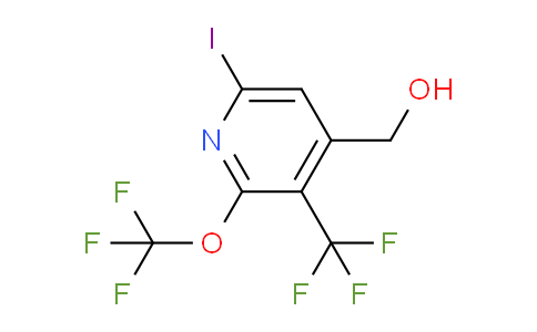 AM153008 | 1806749-63-2 | 6-Iodo-2-(trifluoromethoxy)-3-(trifluoromethyl)pyridine-4-methanol