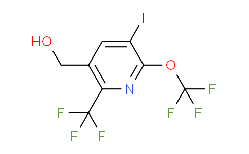 AM153010 | 1805079-12-2 | 3-Iodo-2-(trifluoromethoxy)-6-(trifluoromethyl)pyridine-5-methanol