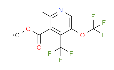 Methyl 2-iodo-5-(trifluoromethoxy)-4-(trifluoromethyl)pyridine-3-carboxylate