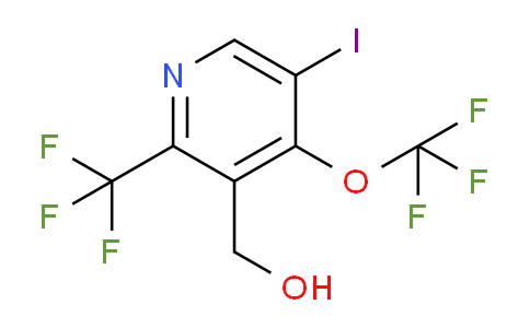 5-Iodo-4-(trifluoromethoxy)-2-(trifluoromethyl)pyridine-3-methanol