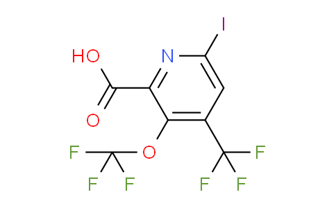 AM153019 | 1806031-69-5 | 6-Iodo-3-(trifluoromethoxy)-4-(trifluoromethyl)pyridine-2-carboxylic acid