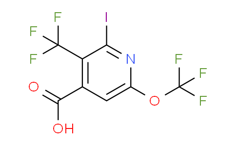 AM153020 | 1805075-76-6 | 2-Iodo-6-(trifluoromethoxy)-3-(trifluoromethyl)pyridine-4-carboxylic acid
