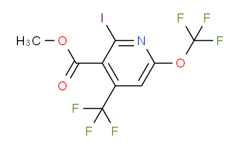 AM153022 | 1804436-90-5 | Methyl 2-iodo-6-(trifluoromethoxy)-4-(trifluoromethyl)pyridine-3-carboxylate