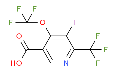 AM153025 | 1805075-80-2 | 3-Iodo-4-(trifluoromethoxy)-2-(trifluoromethyl)pyridine-5-carboxylic acid