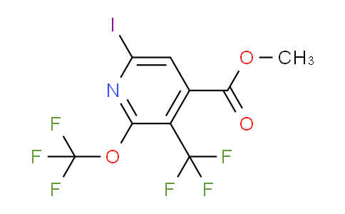 AM153026 | 1804767-65-4 | Methyl 6-iodo-2-(trifluoromethoxy)-3-(trifluoromethyl)pyridine-4-carboxylate