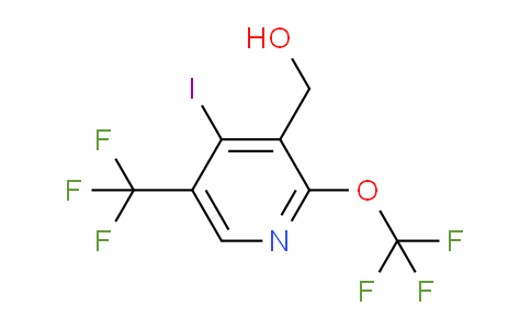 AM153029 | 1804435-99-1 | 4-Iodo-2-(trifluoromethoxy)-5-(trifluoromethyl)pyridine-3-methanol