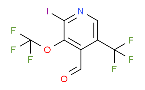 AM153035 | 1804802-07-0 | 2-Iodo-3-(trifluoromethoxy)-5-(trifluoromethyl)pyridine-4-carboxaldehyde